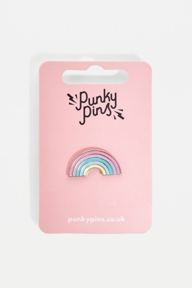 Punky Pins Pastel Rainbow Enamel Pin | Urban Outfitters UK