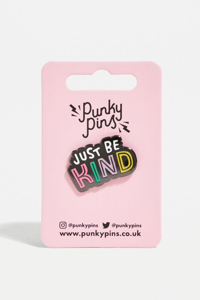 Punky Pins – Emaillierte Anstecknadel „Just be Kind“ #1