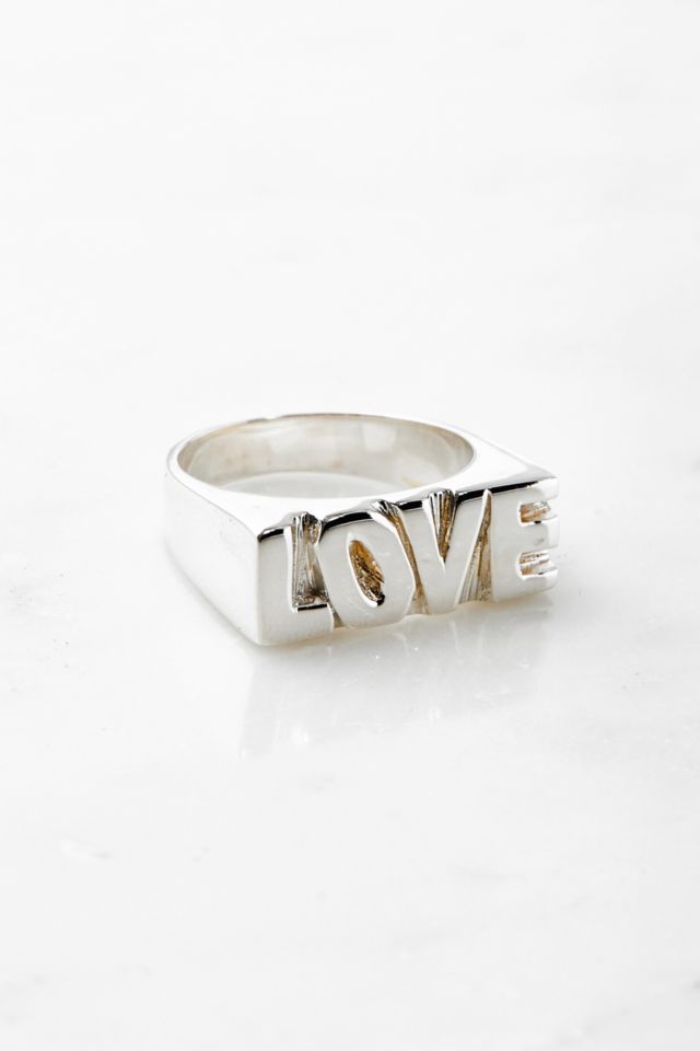 Tyger By The Tail Love Ring | Urban Outfitters UK