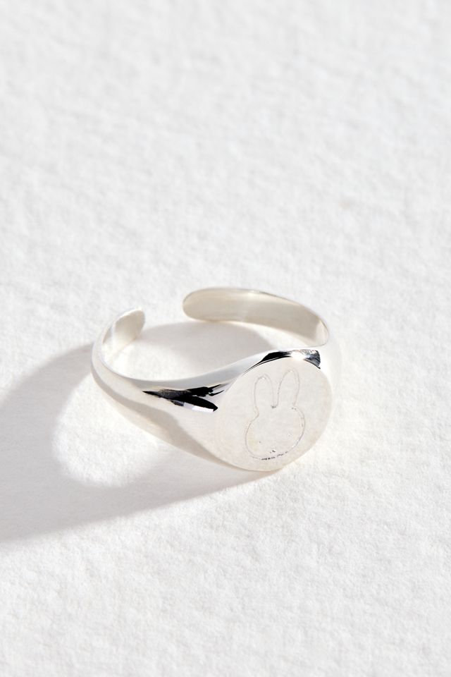 Miffy Sterling Silver Signet Ring #1