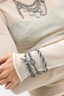 Bracciale UO con Moneta d'Argento