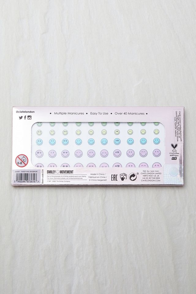 Ciaté Londres x Smiley World - Stickers à coller sur les ongles #2