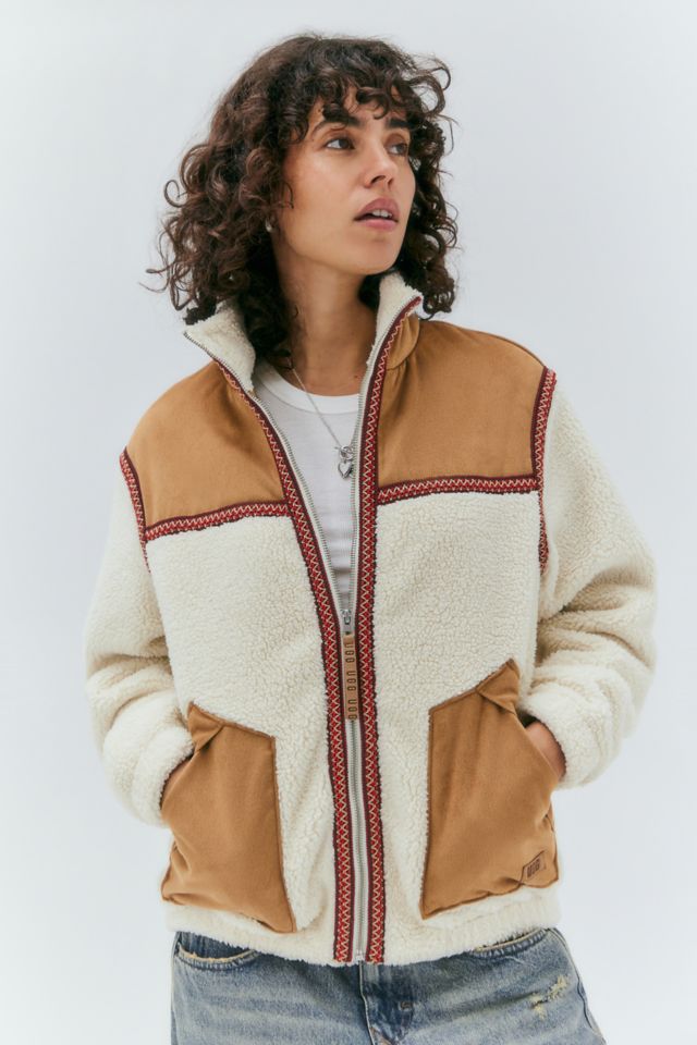 Ugg shearling sale worker jacket