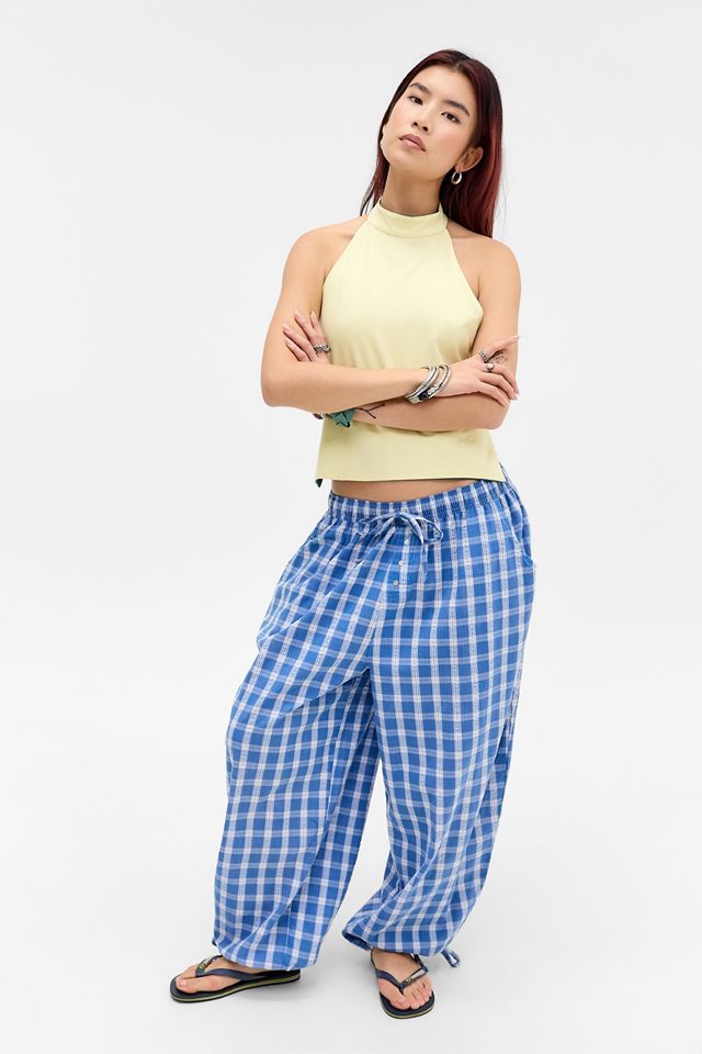 Susmies Yellow & Blue Maui Reversible Top #5