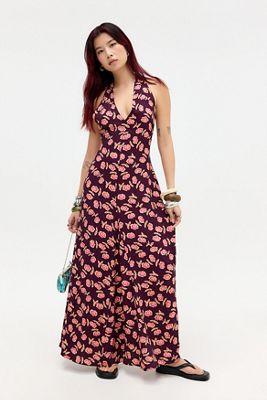 Susmies Kalani Print Maxi Dress