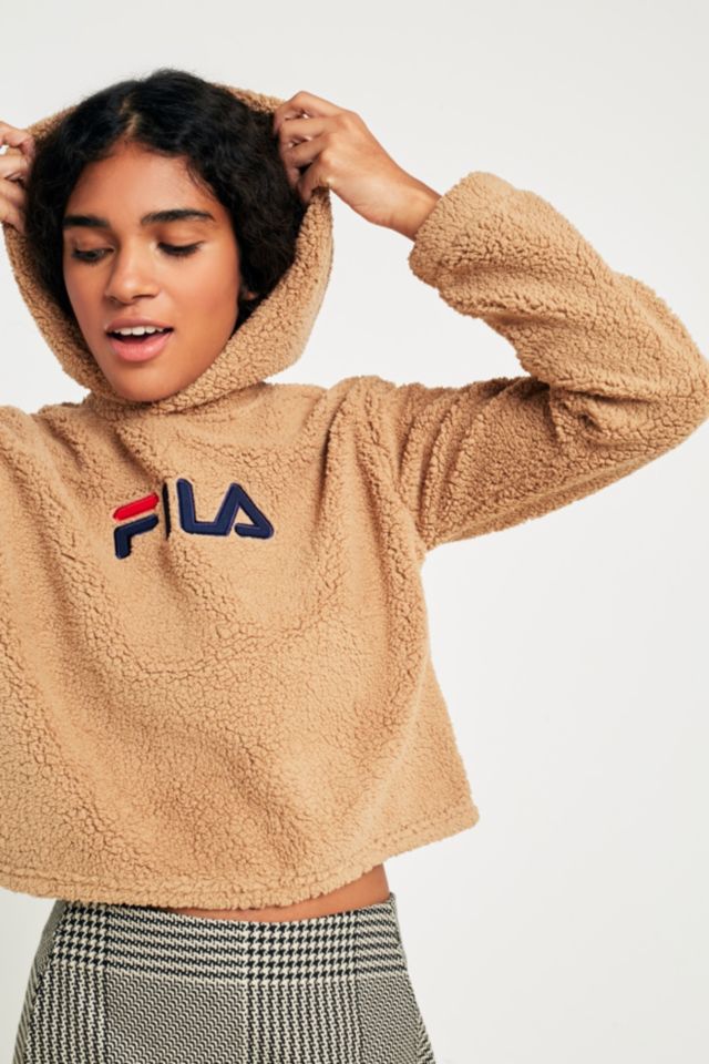 Fila toffee sales teddy hoodie