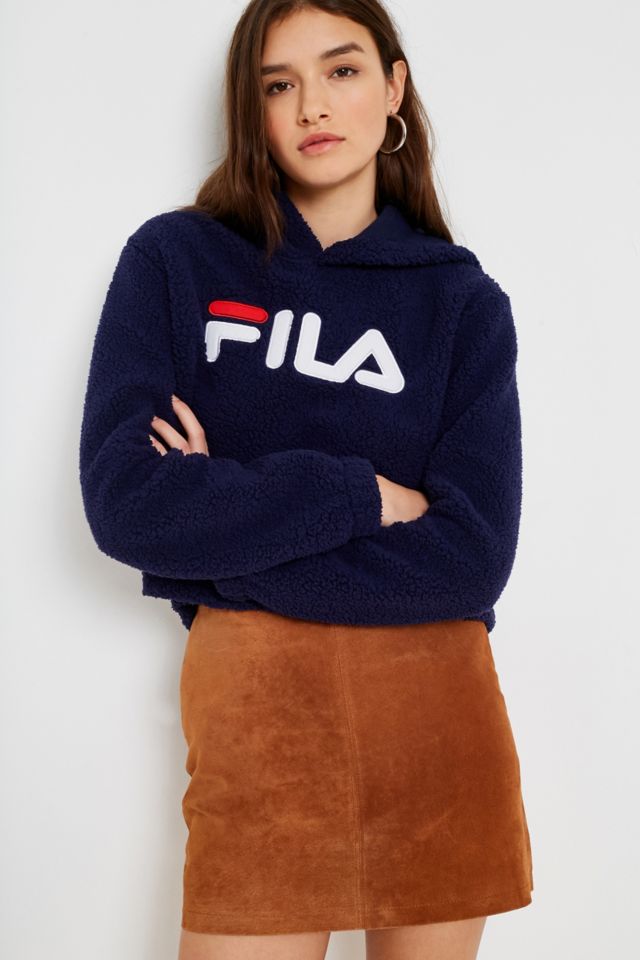 Fila teddy deals sweater