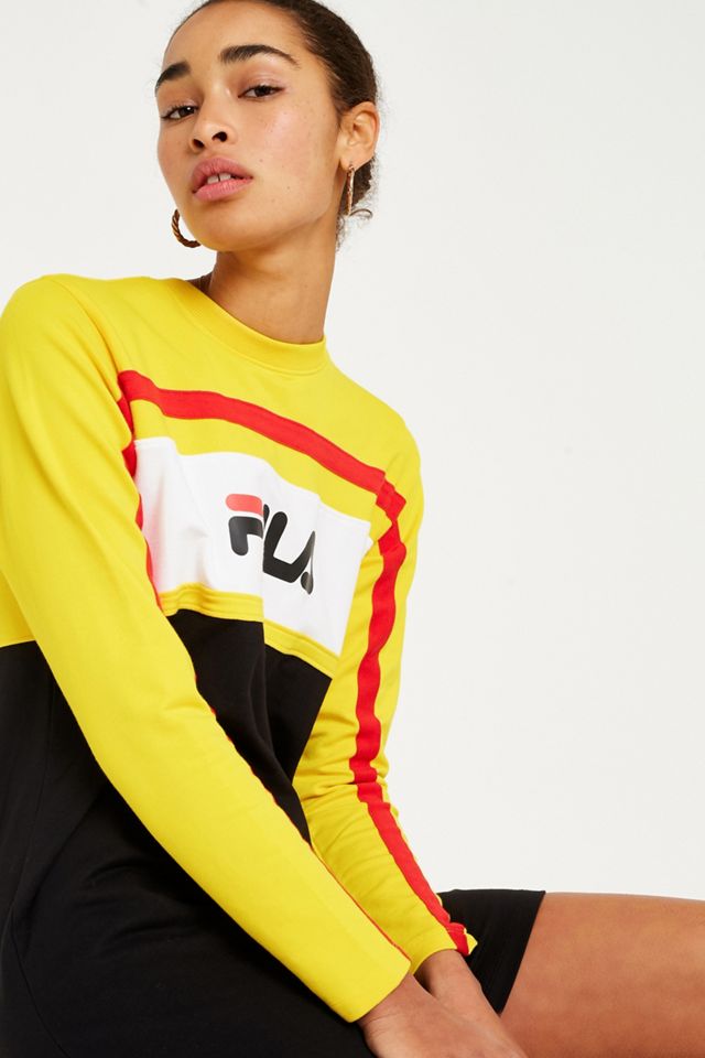 fila long sleeve dress Fila Women's Logo Tank Dress Black Size 1X