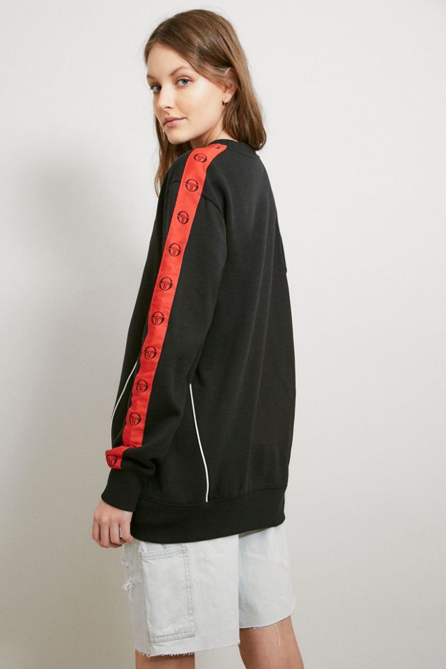 Sergio Tacchini Black Taped Jumper #2