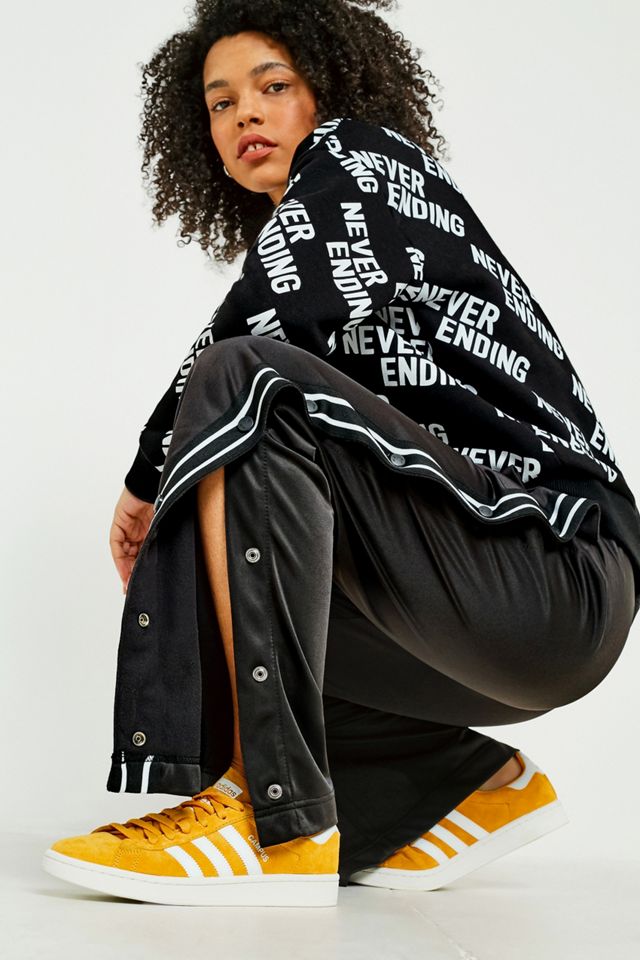 FILA Lauren Black Popper Track Pants #3