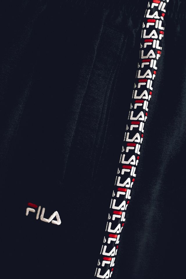 FILA Laura Navy Wide-Leg Track Pants #5