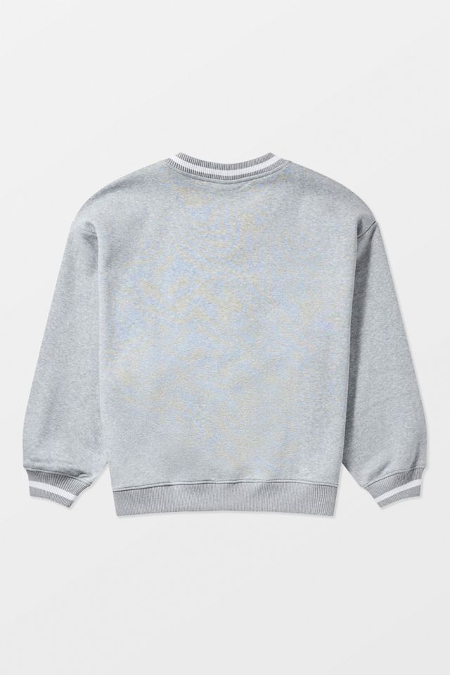 FILA x HAILEY Grey V-Neck Pullover #7