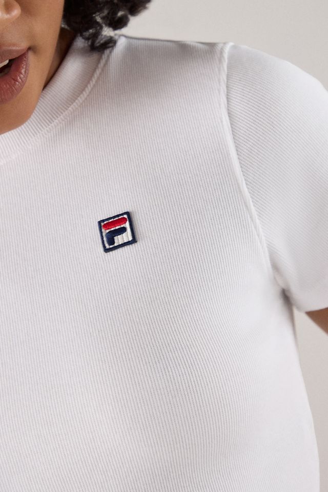 FILA x HAILEY White Baby T-Shirt #3