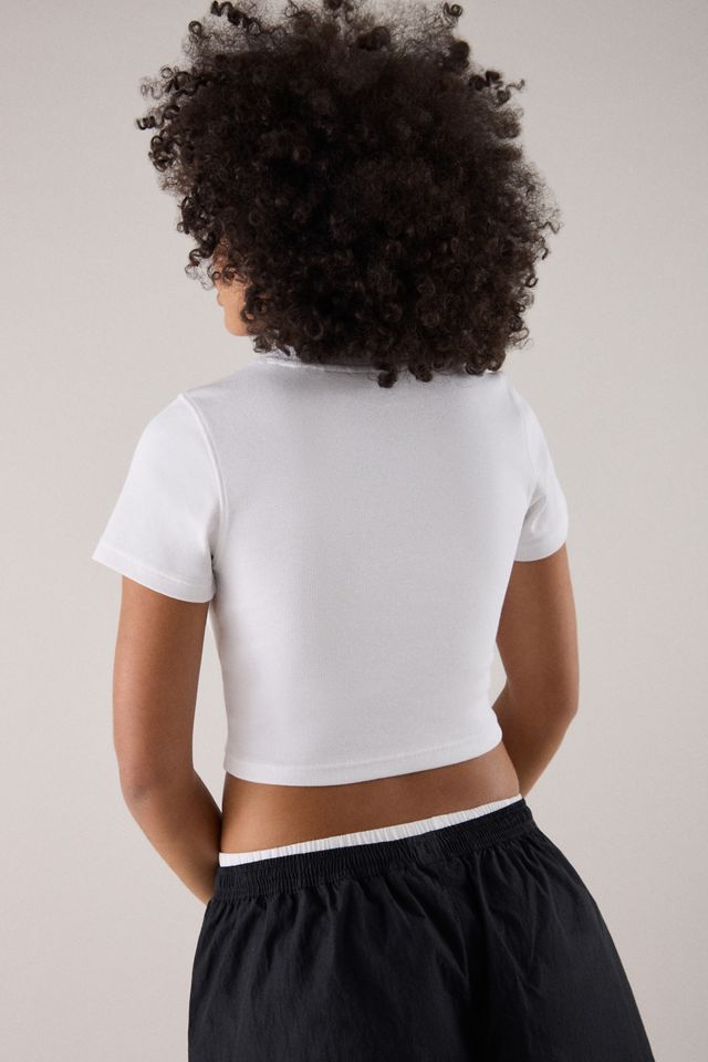 FILA x HAILEY White Baby T-Shirt #4