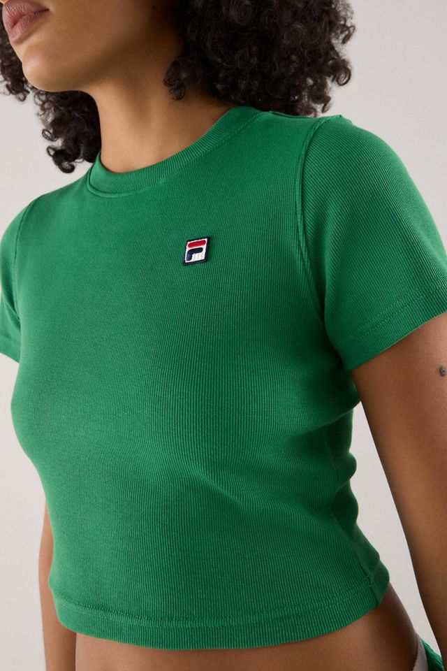 FILA x HAILEY Green Baby T-Shirt #2