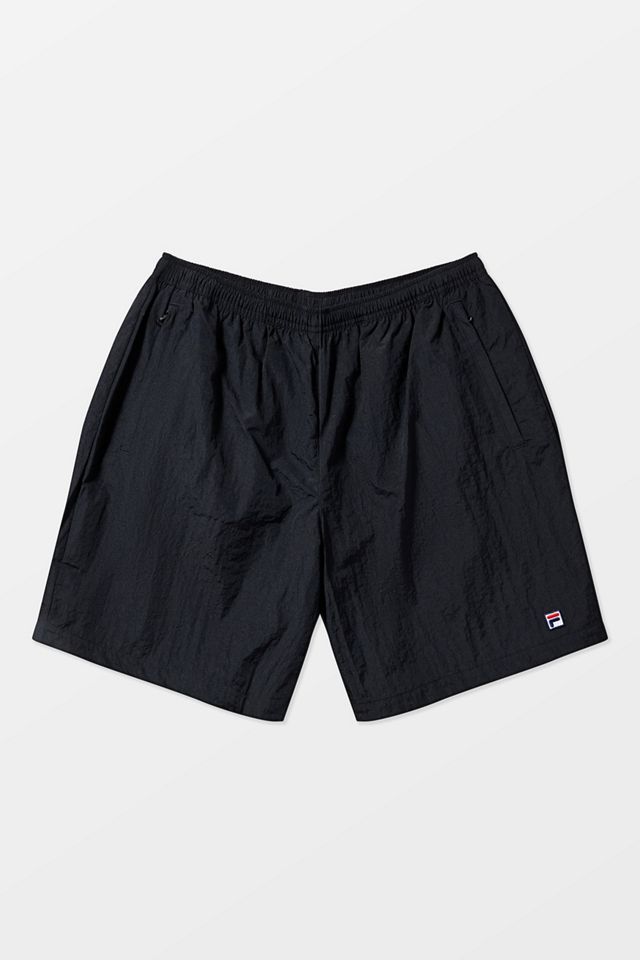 FILA x HAILEY Black Crinkle Shorts #5