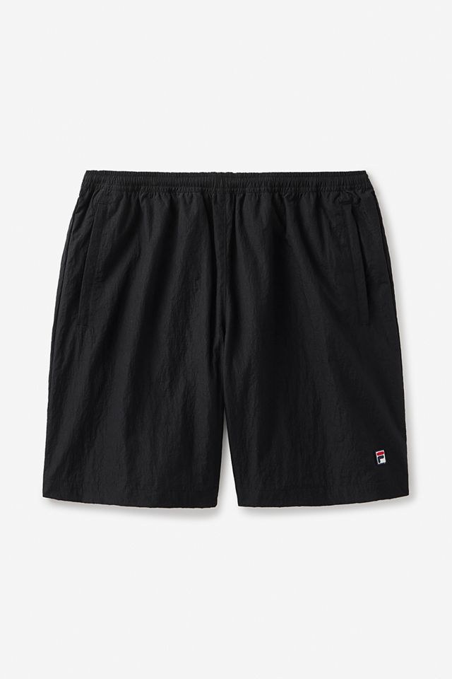FILA x HAILEY Black Crinkle Shorts #4
