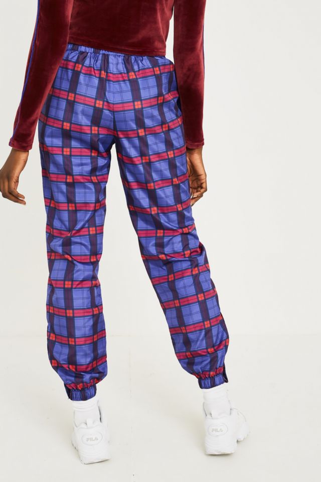 Fila shop checkered pants