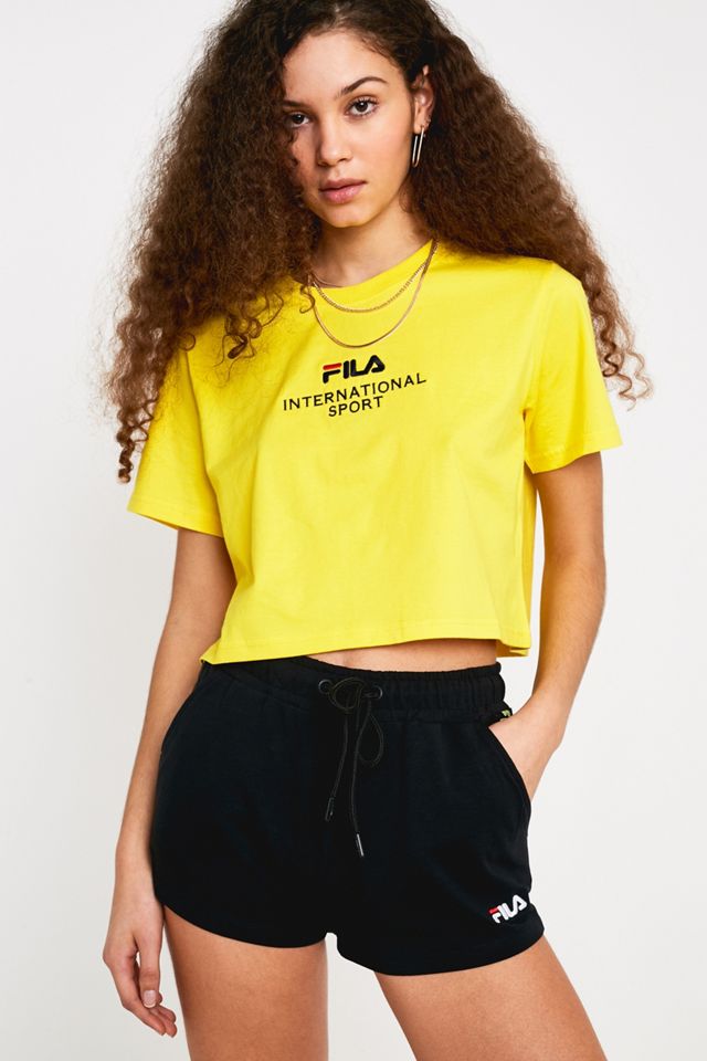 FILA Latana Logo Tape Towelling Shorts #2