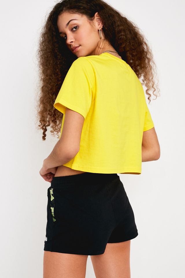 FILA Latana Logo Tape Towelling Shorts #3
