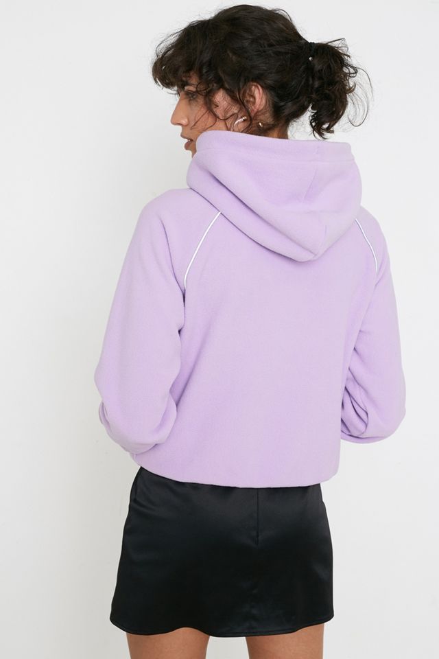 FILA UO Exclusive Naomi Reflective Logo Hoodie Urban Outfitters UK - Main Image