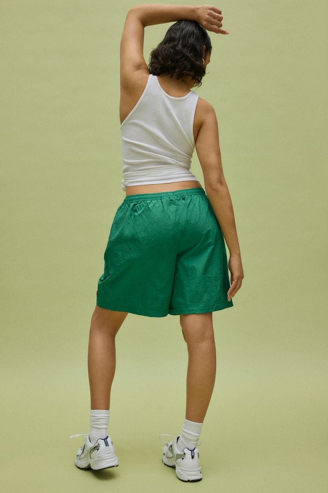 FILA x HAILEY Green Crinkle Shorts #3