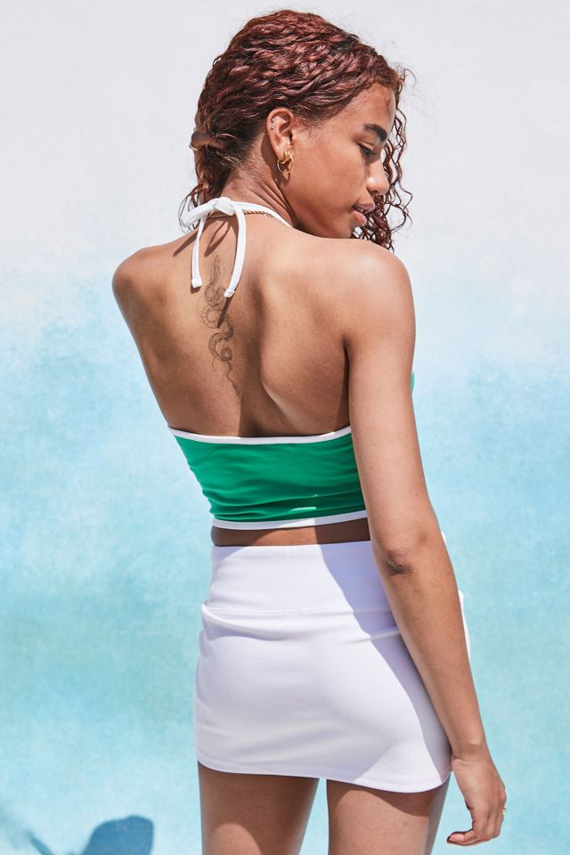 FILA X Playboy - Haut dos nu court vert #2