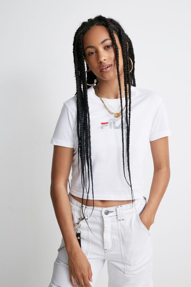 fila crop tee