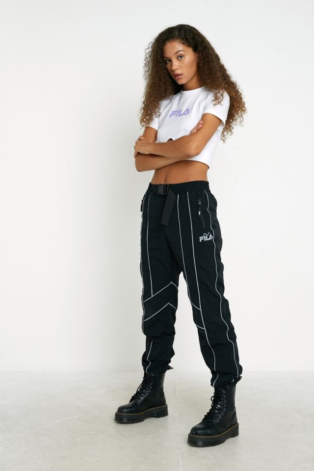 Fila cheap reflective pants