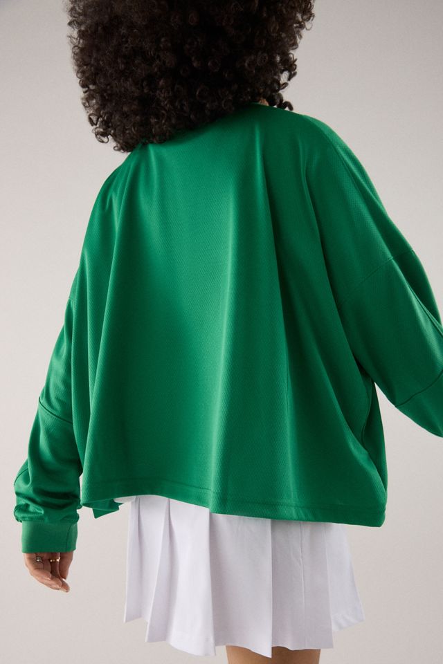 FILA x HAILEY Green Airtex Top #4