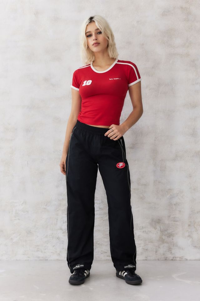 Fila wide deals leg pants