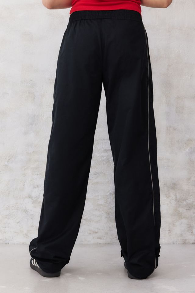 FILA UO Exclusive Black Aarvie Wide Leg Track Pants