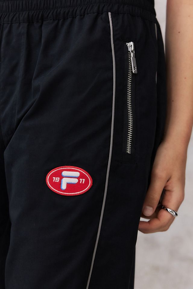 FILA UO Exclusive Pantalones de chándal negros de pierna ancha Aarvie  #4
