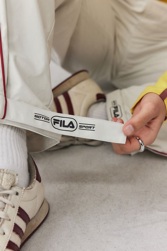 FILA UO Exclusive White Aarvie Pantaloni della tuta a gamba larga  #2