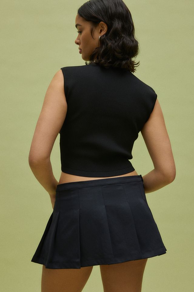 Falda de Tenis Micro Negra FILA x HAILEY #3