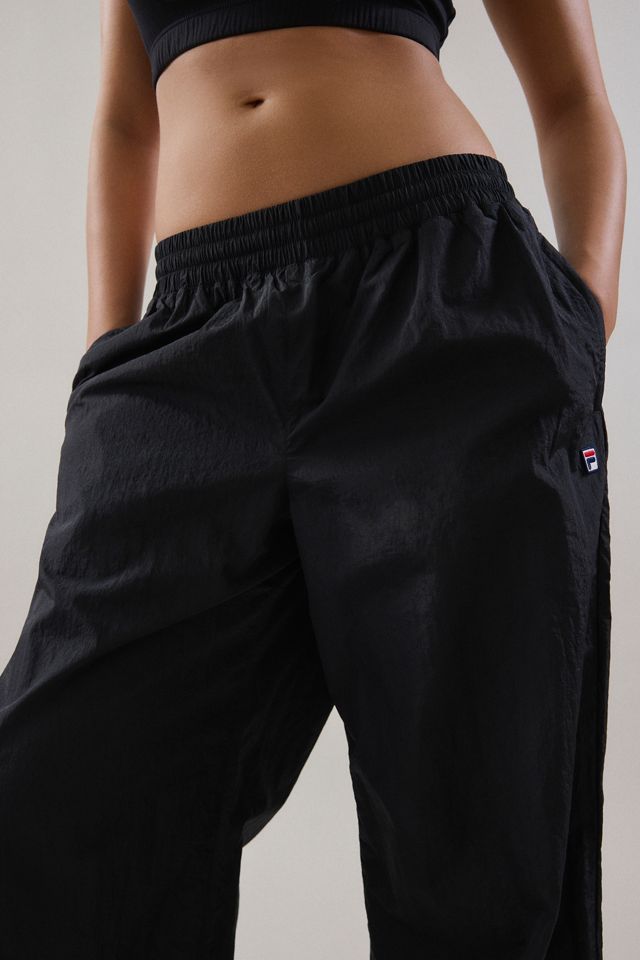 FILA x HAILEY Schwarze Crinkle-Hose #3