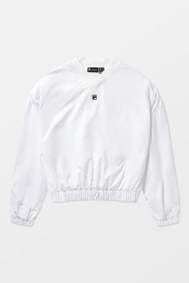 FILA x HAILEY Weiße Windjacke #6