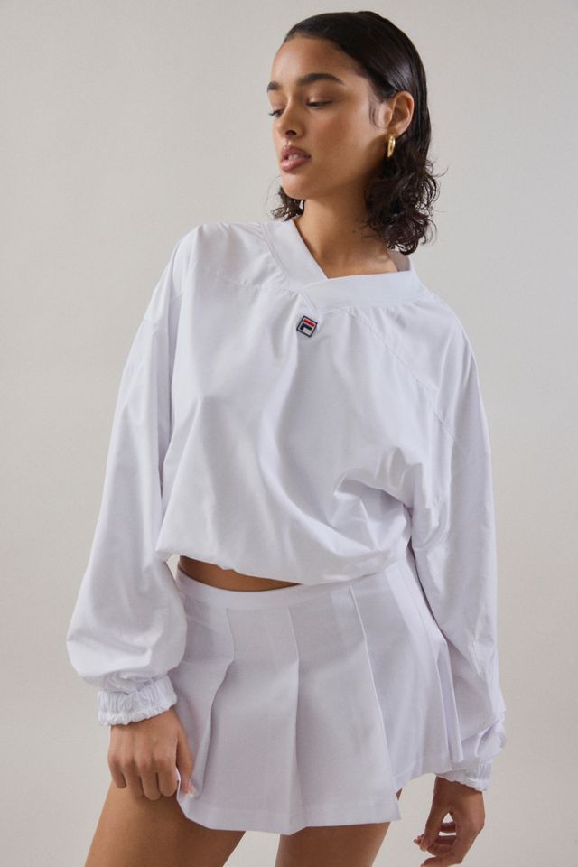 FILA x HAILEY Weiße Windjacke #1