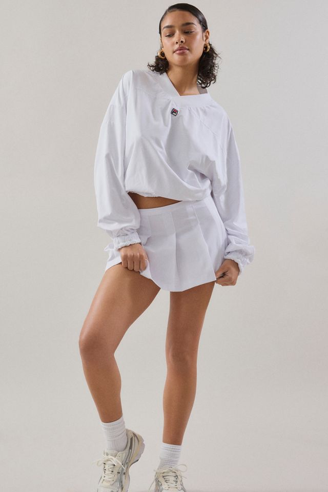 FILA x HAILEY Weiße Windjacke #4