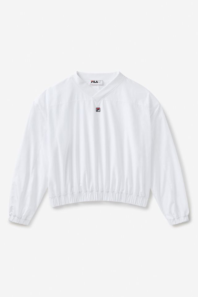 FILA x HAILEY Weiße Windjacke #5