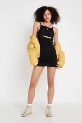 FILA Denise Black Mini Dress Urban Outfitters UK