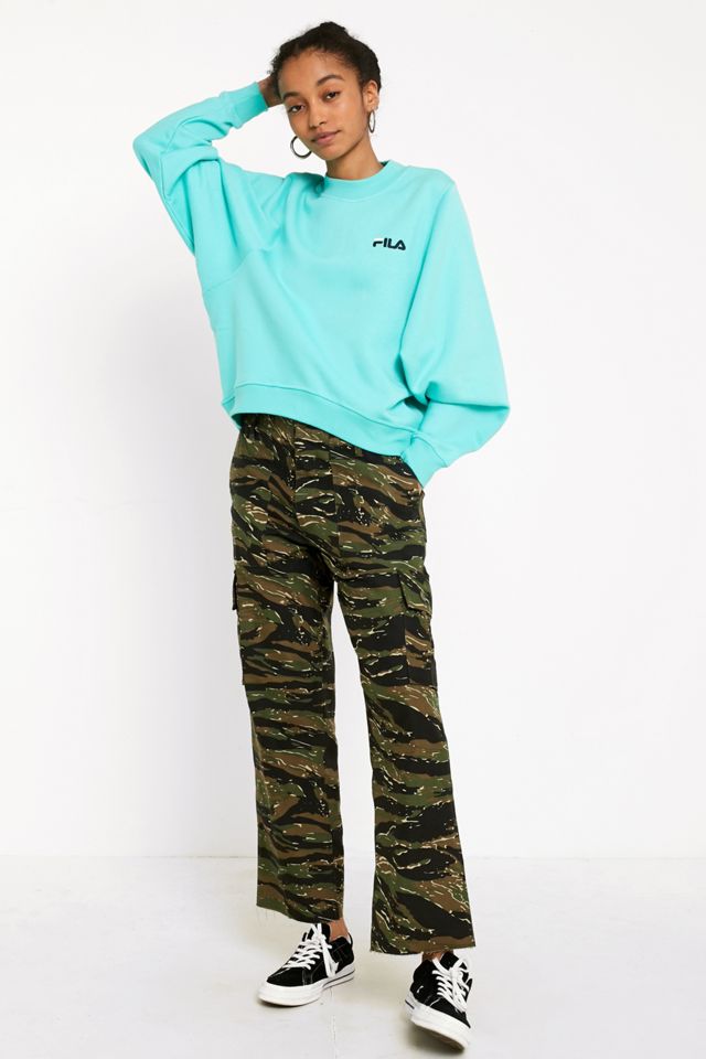 FILA Summer Teal Sweatshirt #1