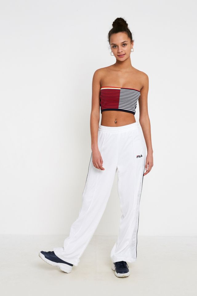 Ristede Mammoth Unødvendig FILA Neka Popper Flare Track Pants | Urban Outfitters UK