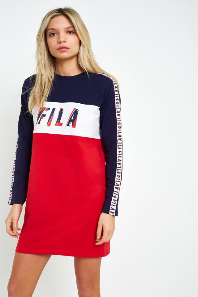 Fila dress 2024 long sleeve