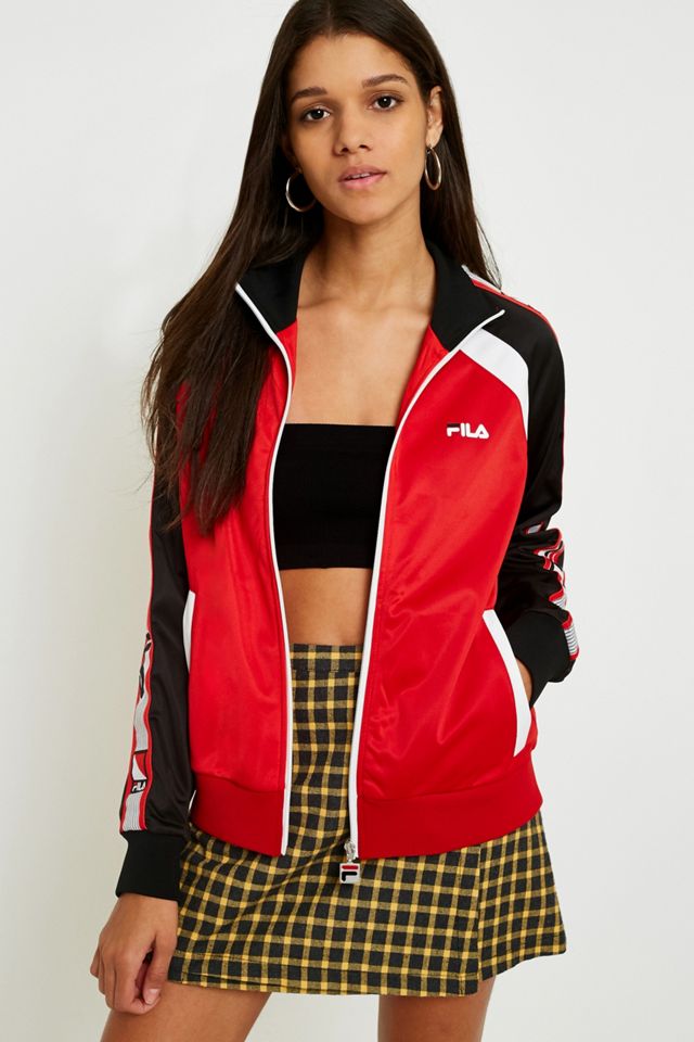 FILA Logo Sleeve Track Jacket #1