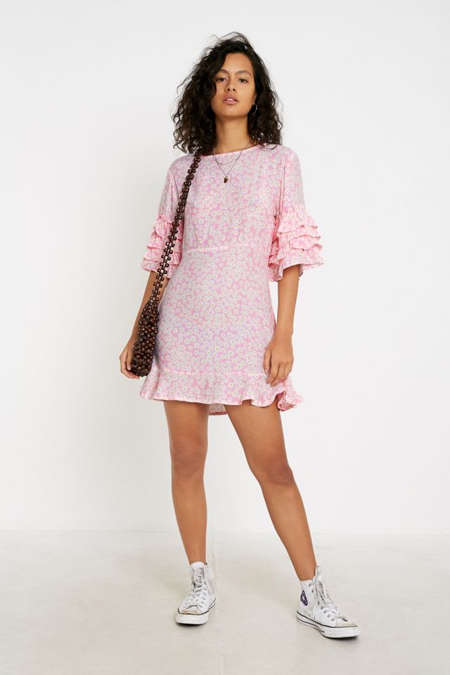 SERAFINA MINI DRESS | NAVY
