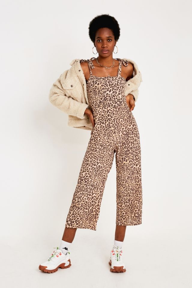 Cheetah print outlet pantsuit