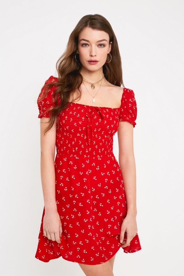 Faithfull the brand 2025 genevieve mini dress