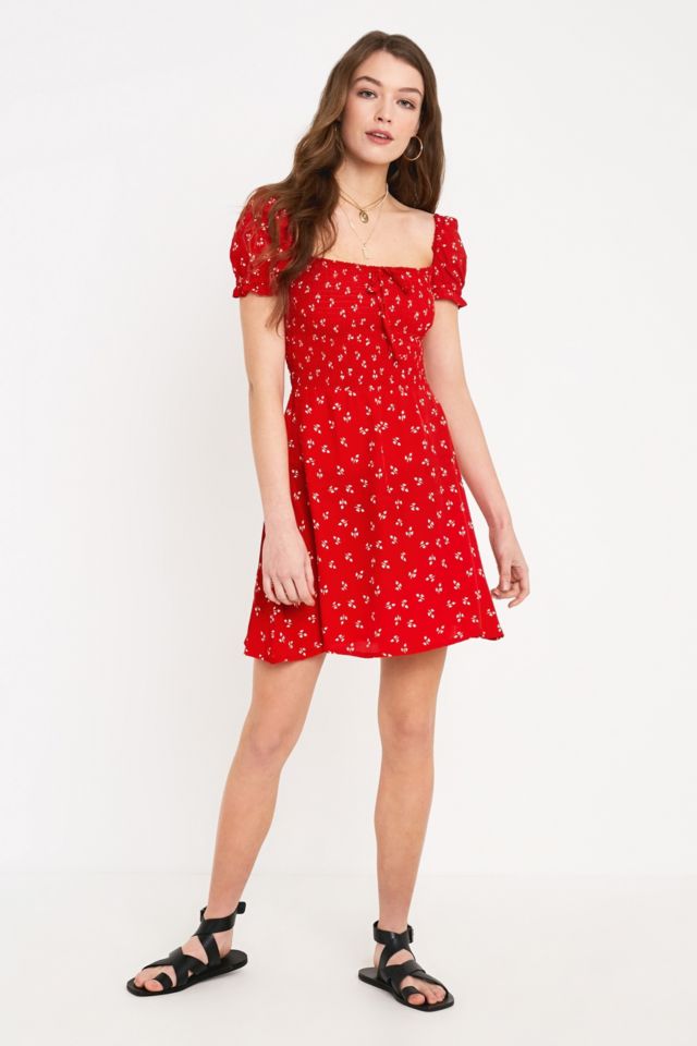 Faithfull the brand 2025 genevieve mini dress