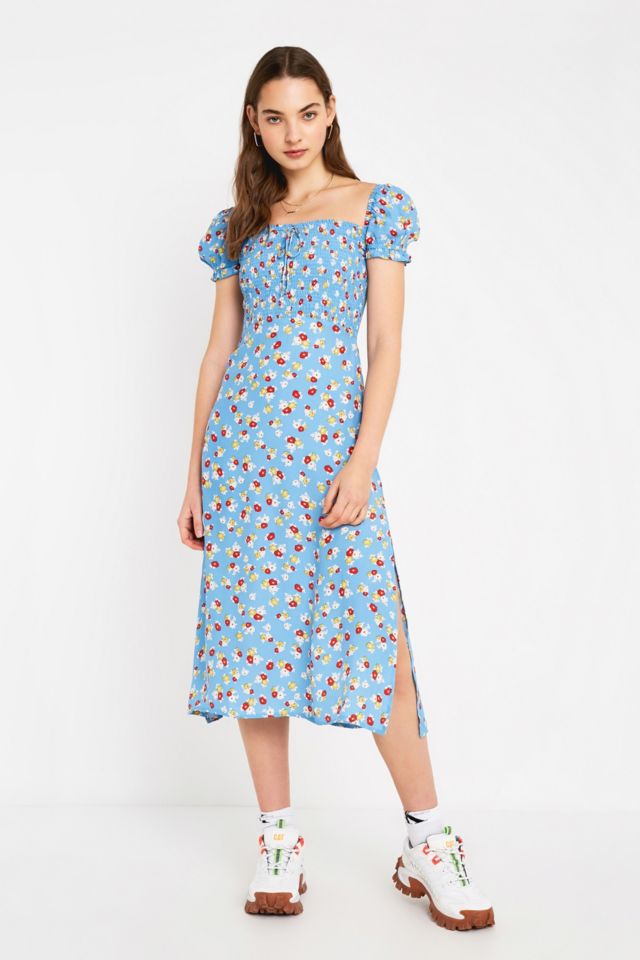 Faithfull castilo 2025 floral midi dress